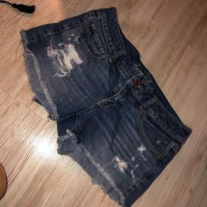 American Eagle Distressed Shorts